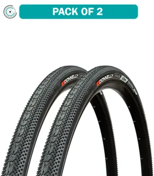 2 Pack Donnelly Sports X'Plor USH Tire Tubeless Folding Black 120TPI 700 x 35 D10054