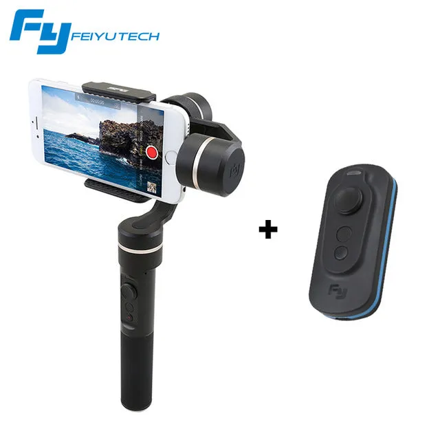 3-Axis Splash Proof Handheld Gimbal Stabilizer for iPhone X. 8. 7. 6 Plus Smartphone