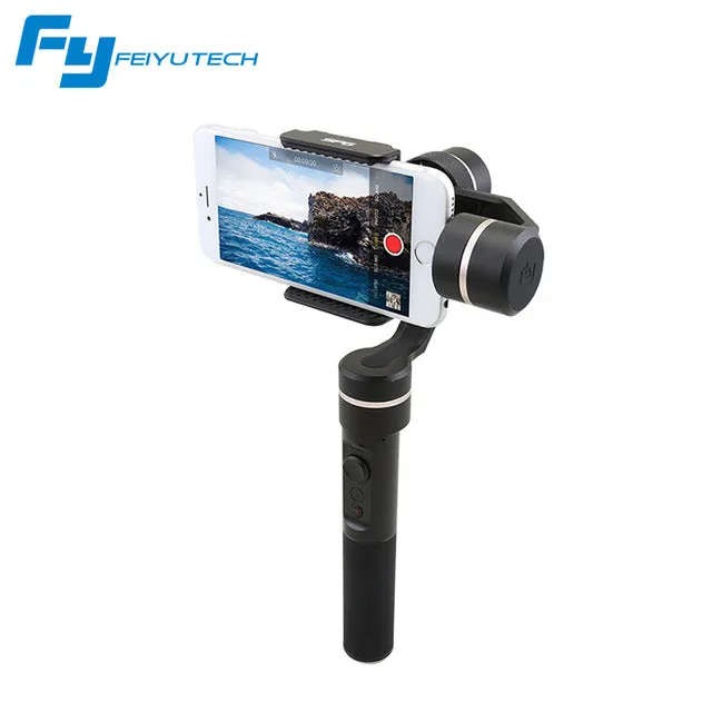 3-Axis Splash Proof Handheld Gimbal Stabilizer for iPhone X. 8. 7. 6 Plus Smartphone