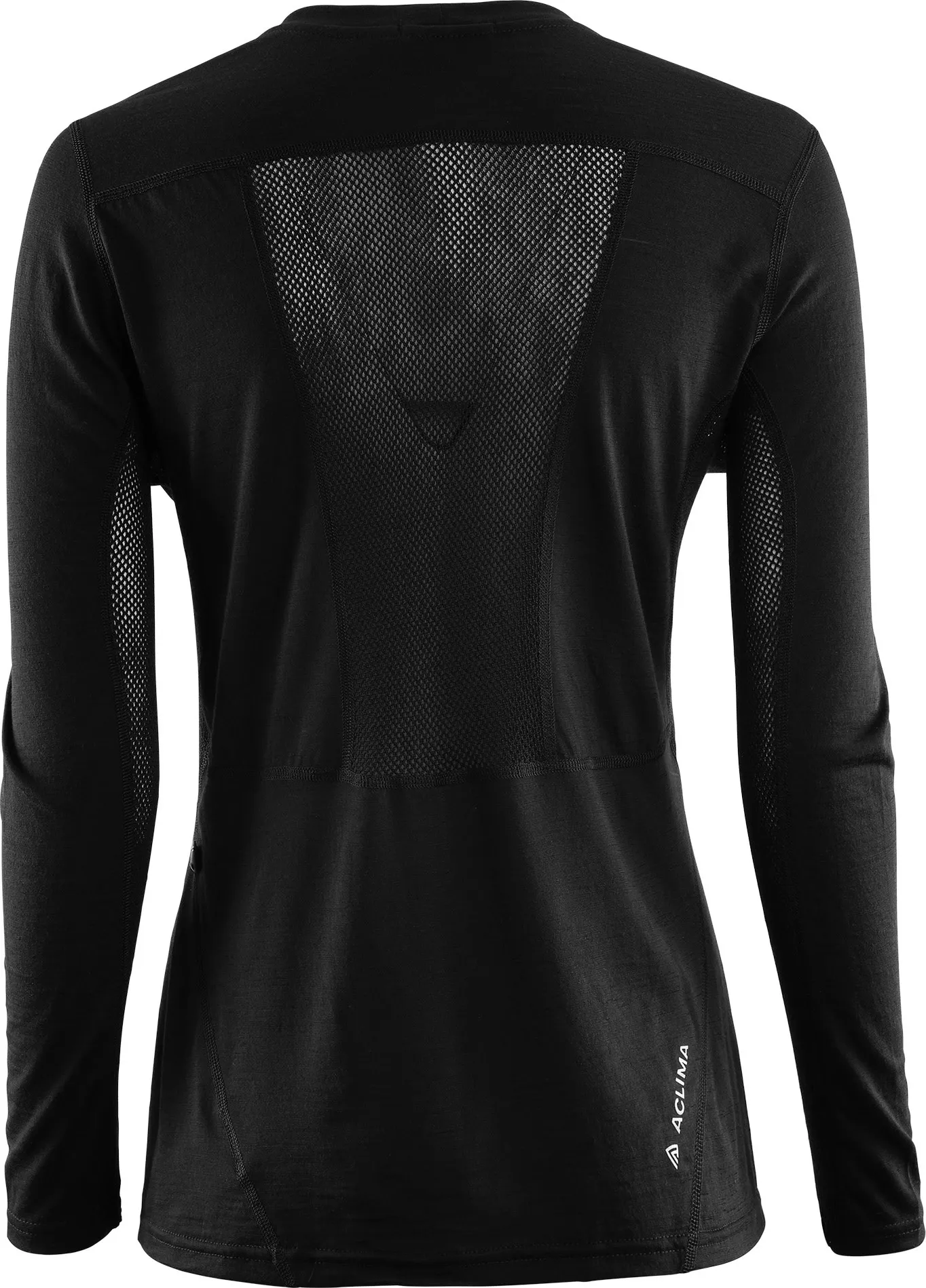 Aclima LightWool Sports Shirt Woman Jet Black | Buy Aclima LightWool Sports Shirt Woman Jet Black here | Outnorth