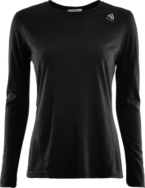 Aclima LightWool Sports Shirt Woman Jet Black | Buy Aclima LightWool Sports Shirt Woman Jet Black here | Outnorth