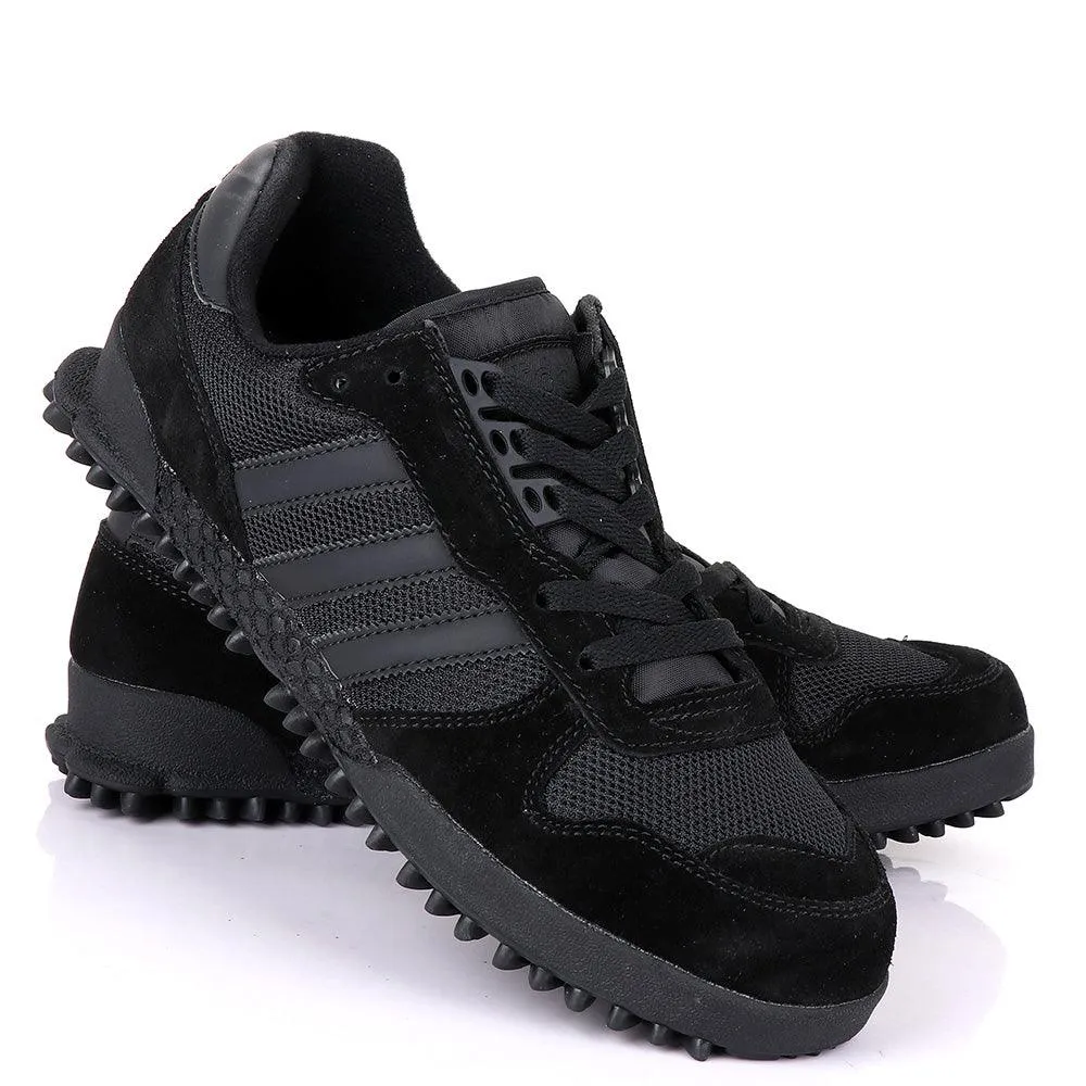 Ad Simplified Fabric Black Sneakers