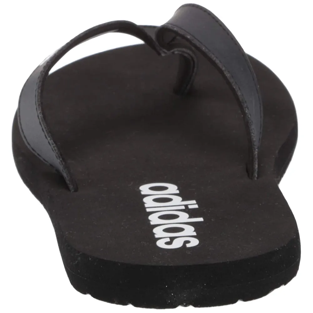 Adidas Men's Eezay Flip Flops Slipper (Core Black/Cloud White/Core Black)