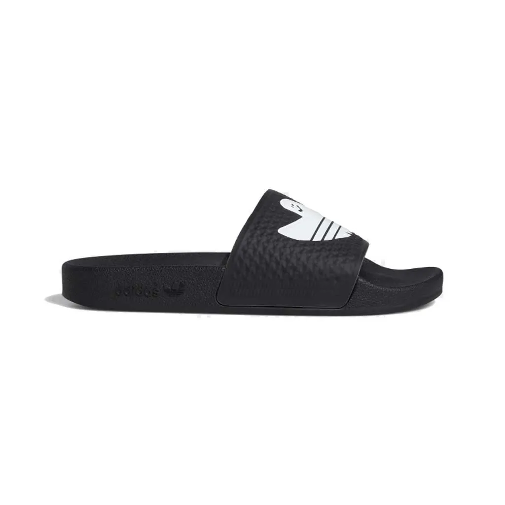 Adidas Shmoofoil Slide - Black/White/White