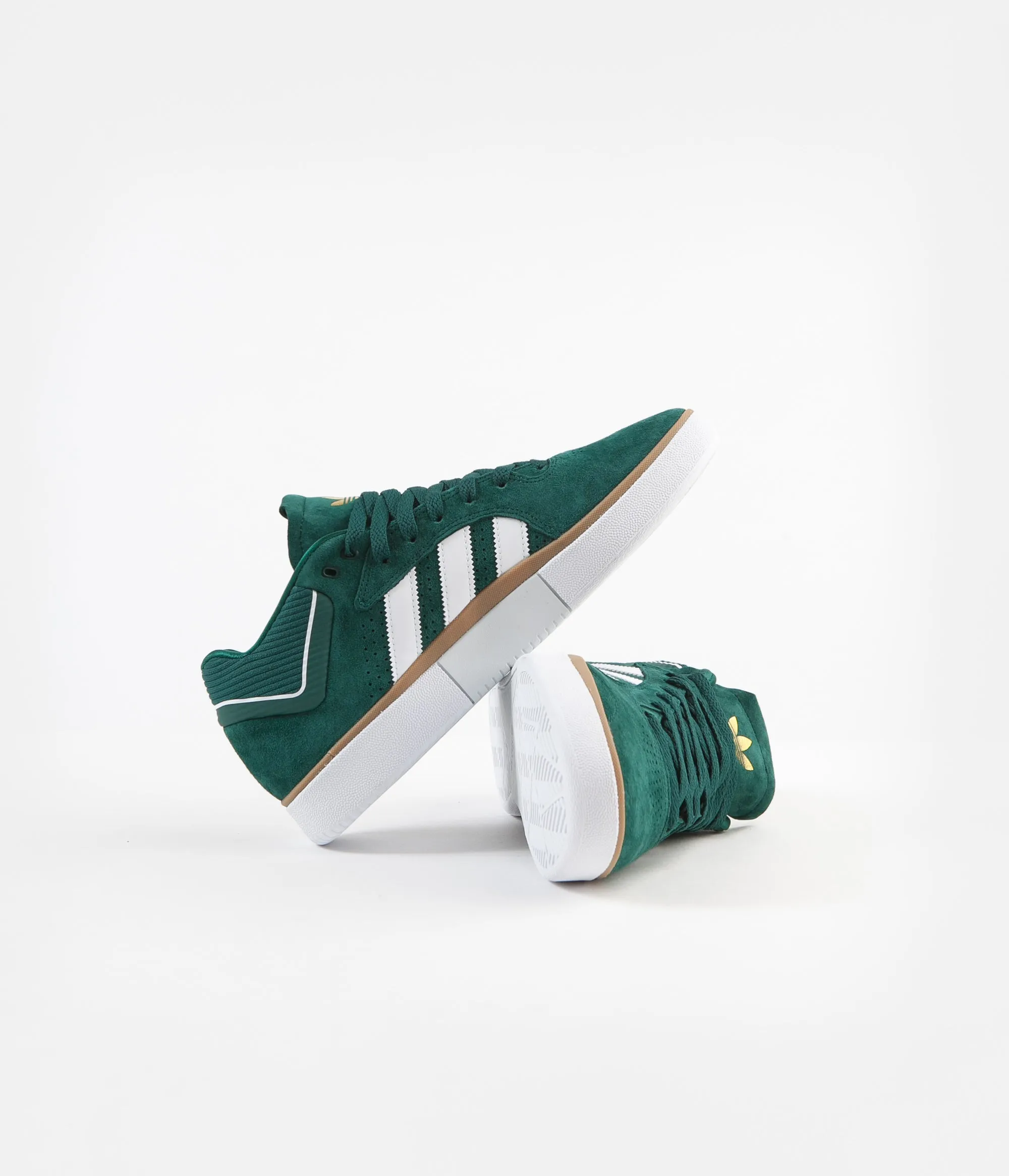 Adidas Tyshawn Shoes - Collegiate Green / White / Gum4