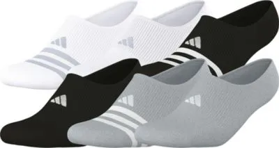 adidas Women's Superlite 3.0 6-Pack Super No Show Socks