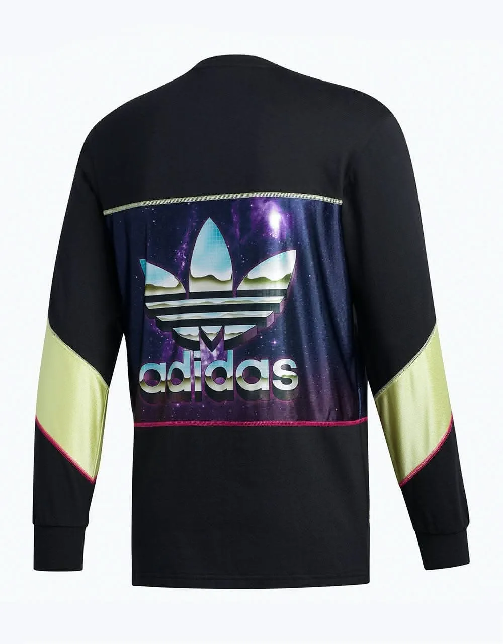 adidas x Metropolitan L/S Jersey - Black/Yellow Tint/Real Magenta