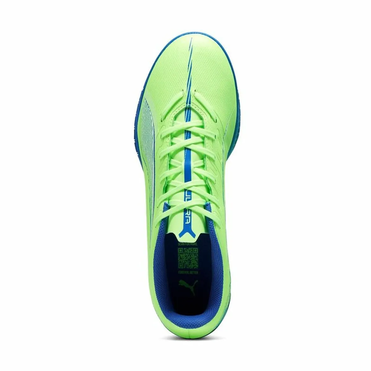 Adult's Indoor Football Shoes Puma Ultra 5 Play It Green