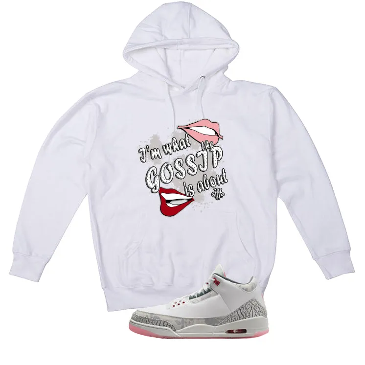 Air Jordan 3 Wings White T-Shirt (Gossip)| illcurrency