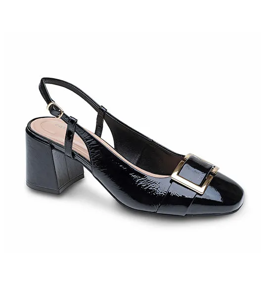 Alissa Slingback Pumps Black