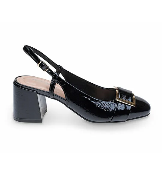 Alissa Slingback Pumps Black