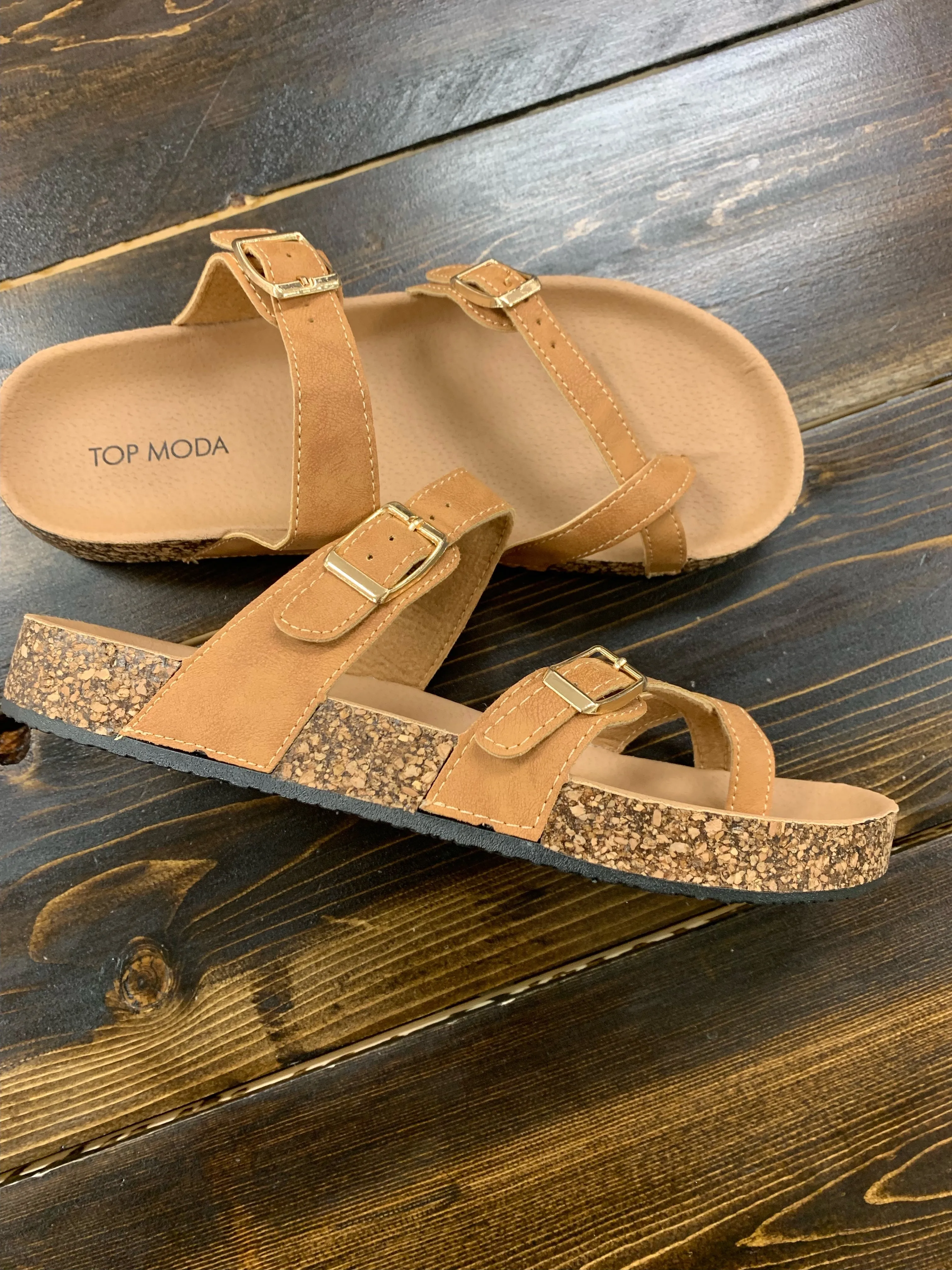 Amara Sandal - Tan