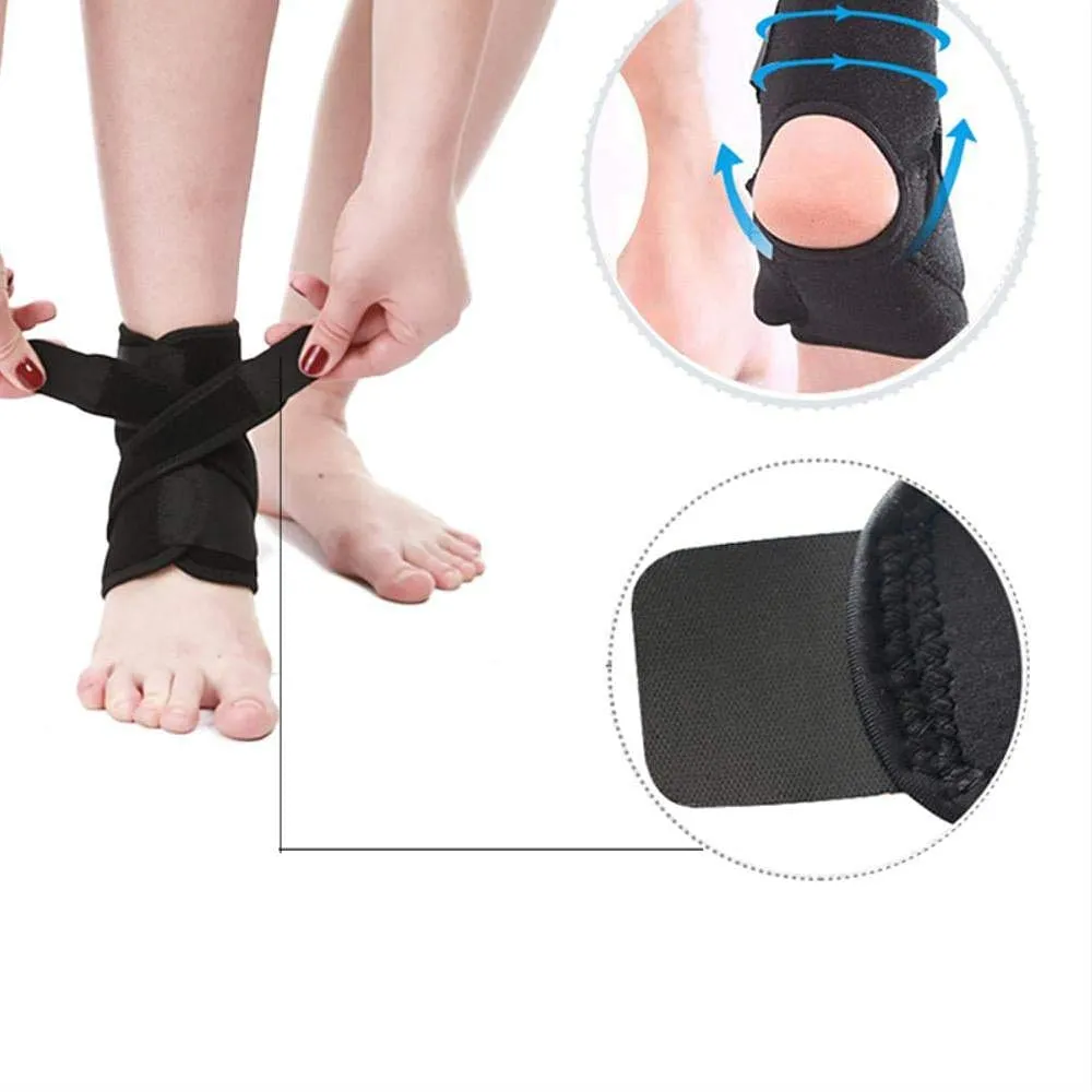 Ankle support,Ankle Brace, Ankle Protector, relief of heel and ankle pain. Adjustable, comfortable and breathable, suitable for sports, One Size Fits all, suitable for both men and women