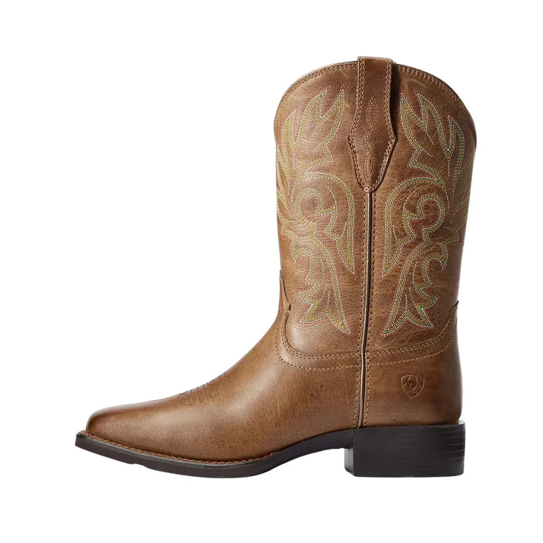 Ariat Women's Brown Cattle Drive Western Boots