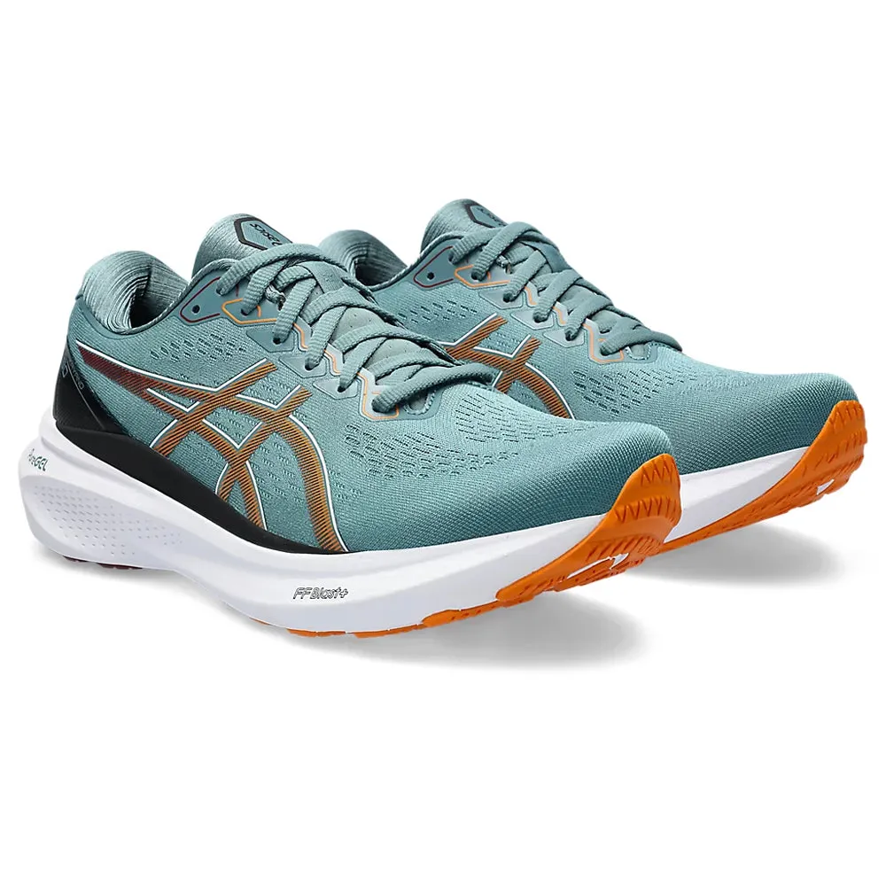 ASICS GEL-KAYANO 30 (M) - (FOGGY TEAL/BRIGHT ORANGE) RUNNING SHOES