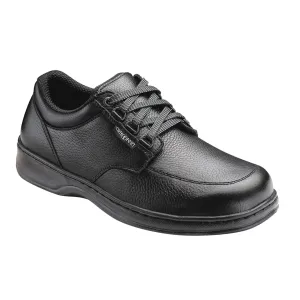 Avery Island Men's Comfort - Speed Lace - Diabetic Shoes - Black