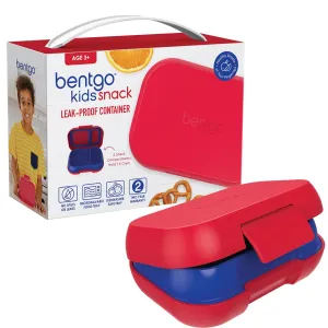 Bentgo Kids Snack Box - Red/Royal