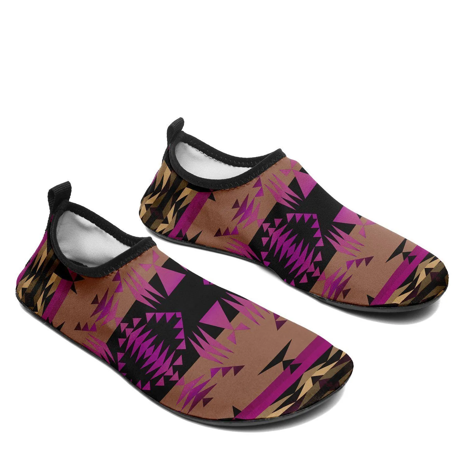 Between the Mountains Berry Sockamoccs Kid's Sockamoccs Slip On Shoes