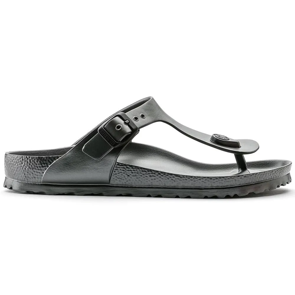 Birkenstock Unisex Gizeh EVA - Regular - Metallic Anthracite