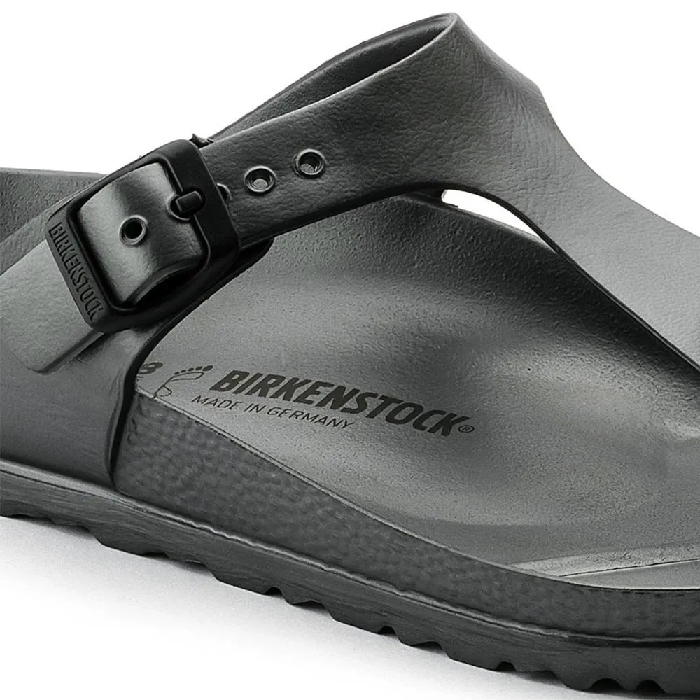 Birkenstock Unisex Gizeh EVA - Regular - Metallic Anthracite