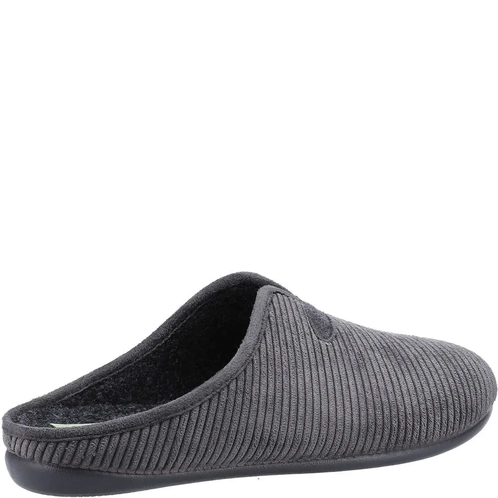 Blackbird Mule Slippers Grey