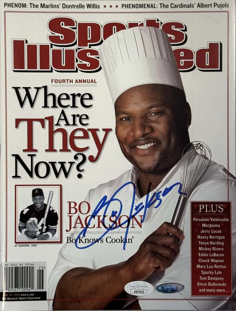 Bo Jackson Signed Sports Illustrated 6/30/2003 Issue (JSA)