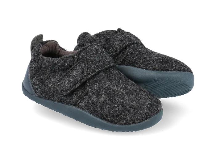 Bobux Xplorer Marvel Felt - Charcoal   Navy