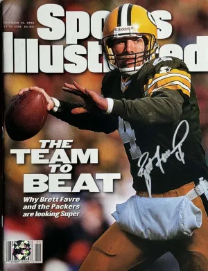 Brett Favre Signed Sports Illustrated 12/16/1996 Issue (JSA)