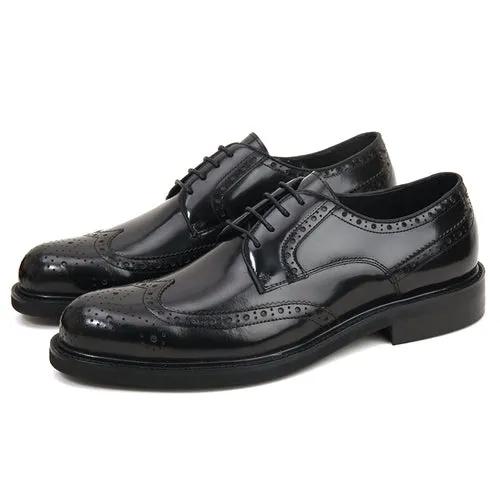 British retro handmade casual leather shoes