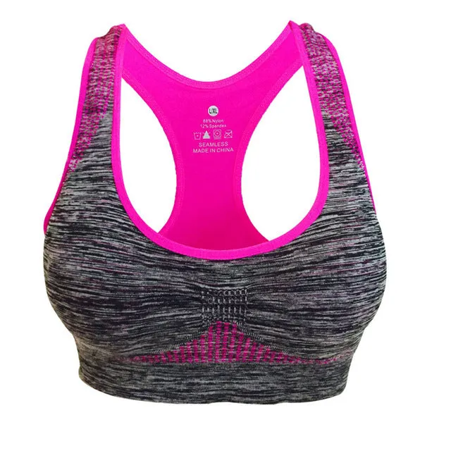 Bustier Push Up Fitness Bra