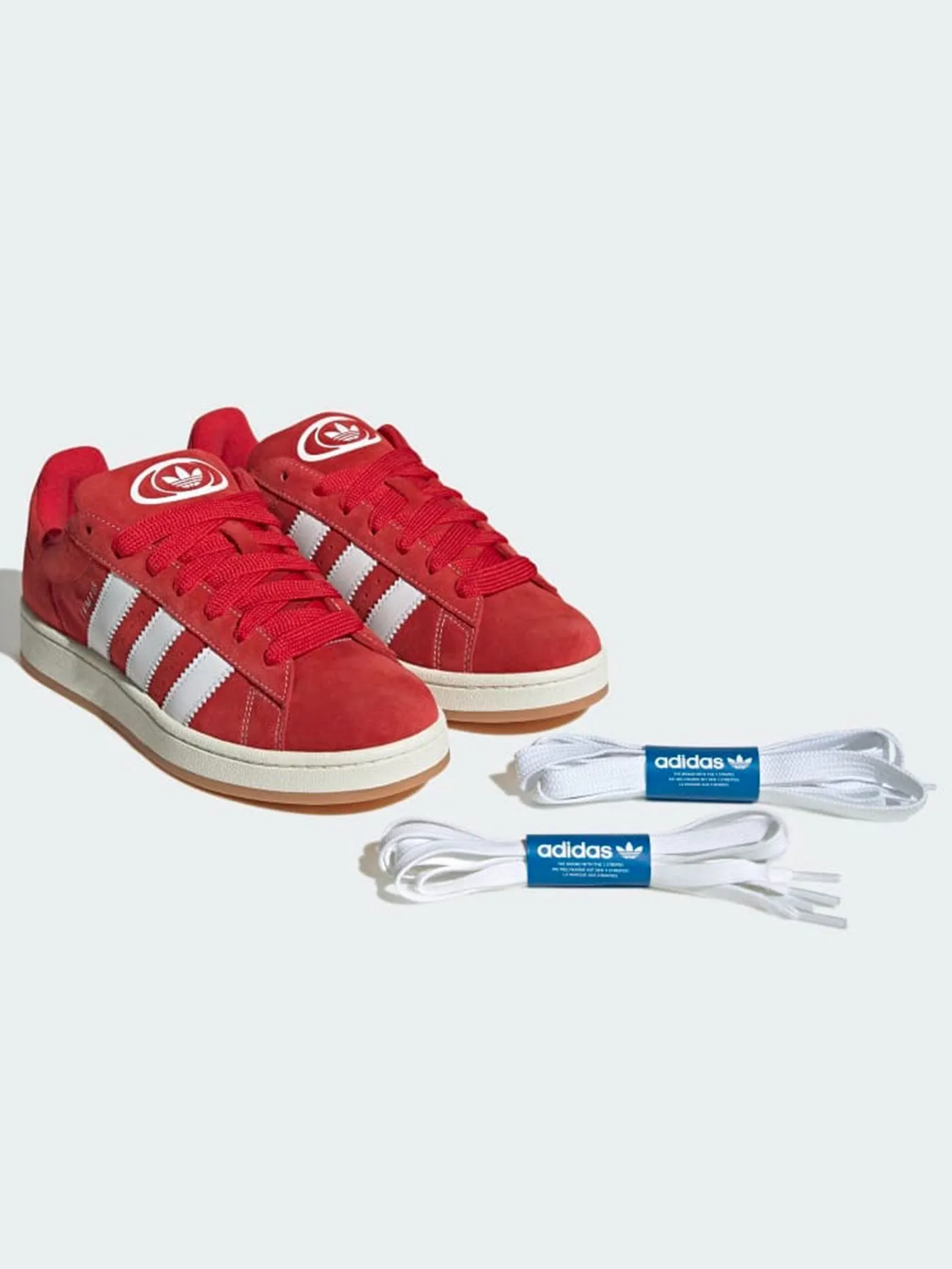 Campus 00S Better Scarlet/White/Off White Shoes