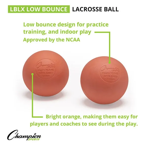 Case 120 Low Bounce Lacrosse Balls