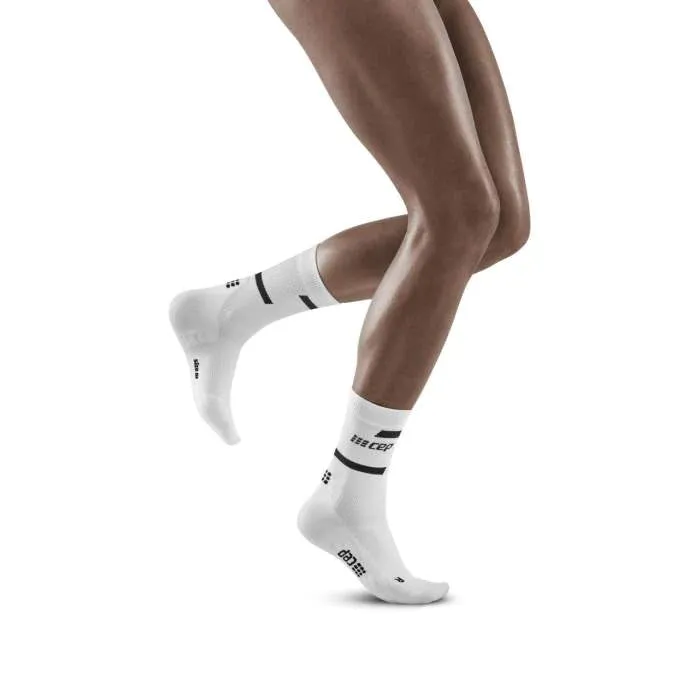 CEP Women's The Run Socks Mid-Cut v4 - White