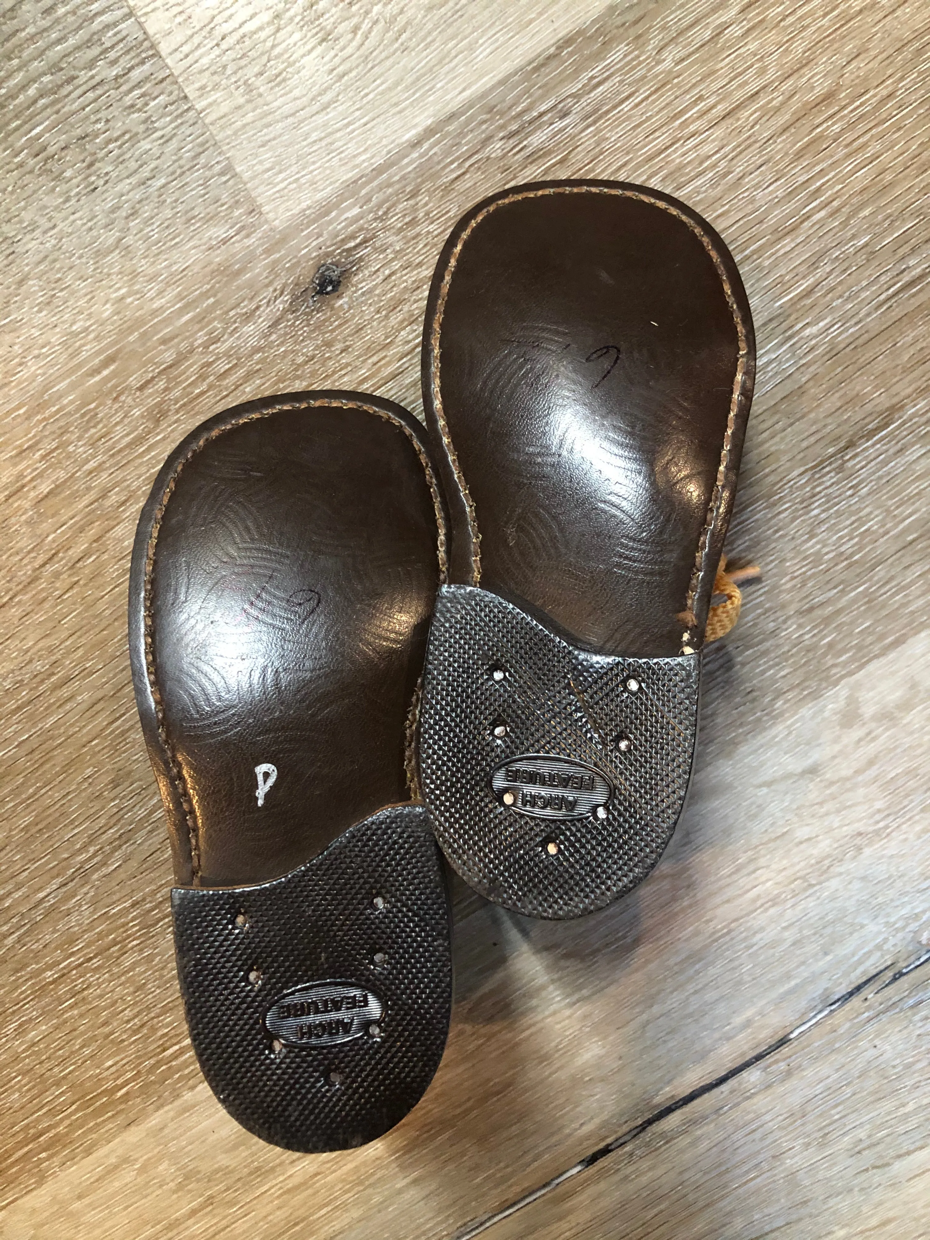 Child Life Brown Leather Shoes SOLD