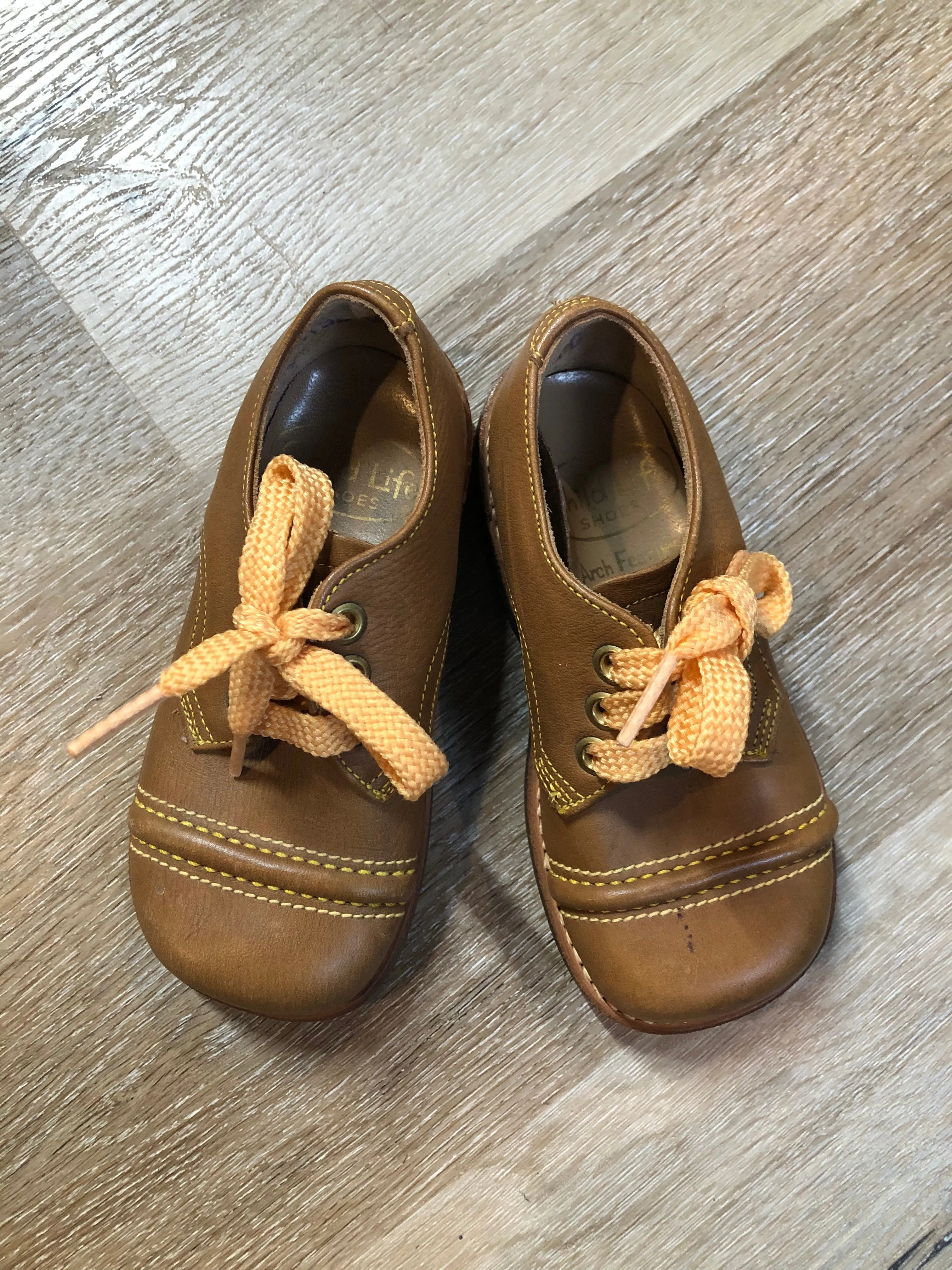 Child Life Brown Leather Shoes SOLD