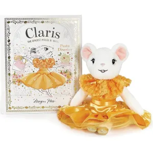 Claris The Mouse: Pasta Disaster & Tangerine Plush Book Bundle