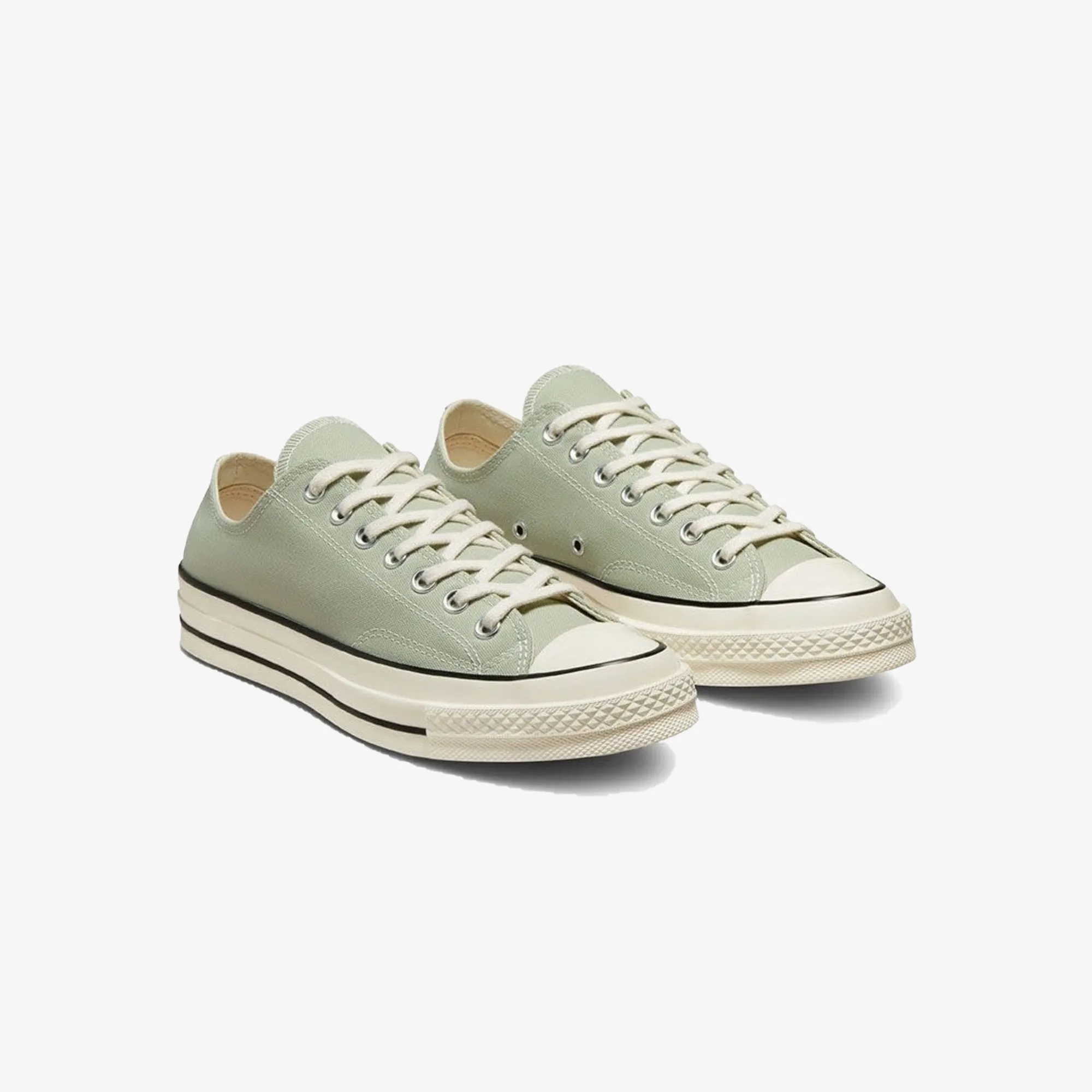 Converse | CHUCK 70 VINTAGE CANVAS  { SUMMIT SAGE/EGRET/BLACK