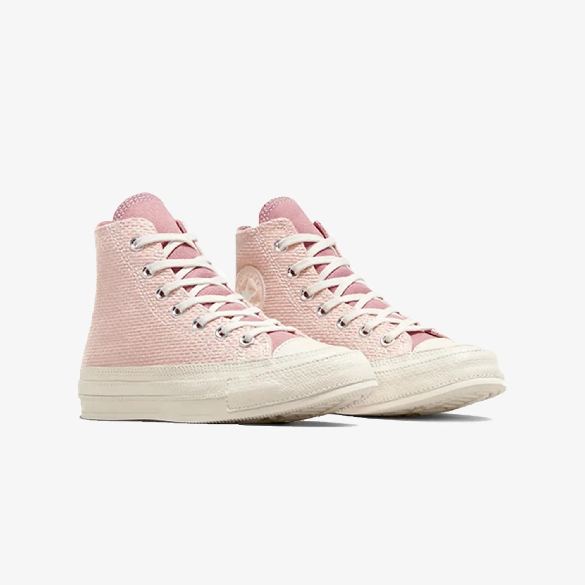 Converse | WMN'S CHUCK 70 MIXED MATERIAL  { PINK SAGE/NIGHT FLAMINGO