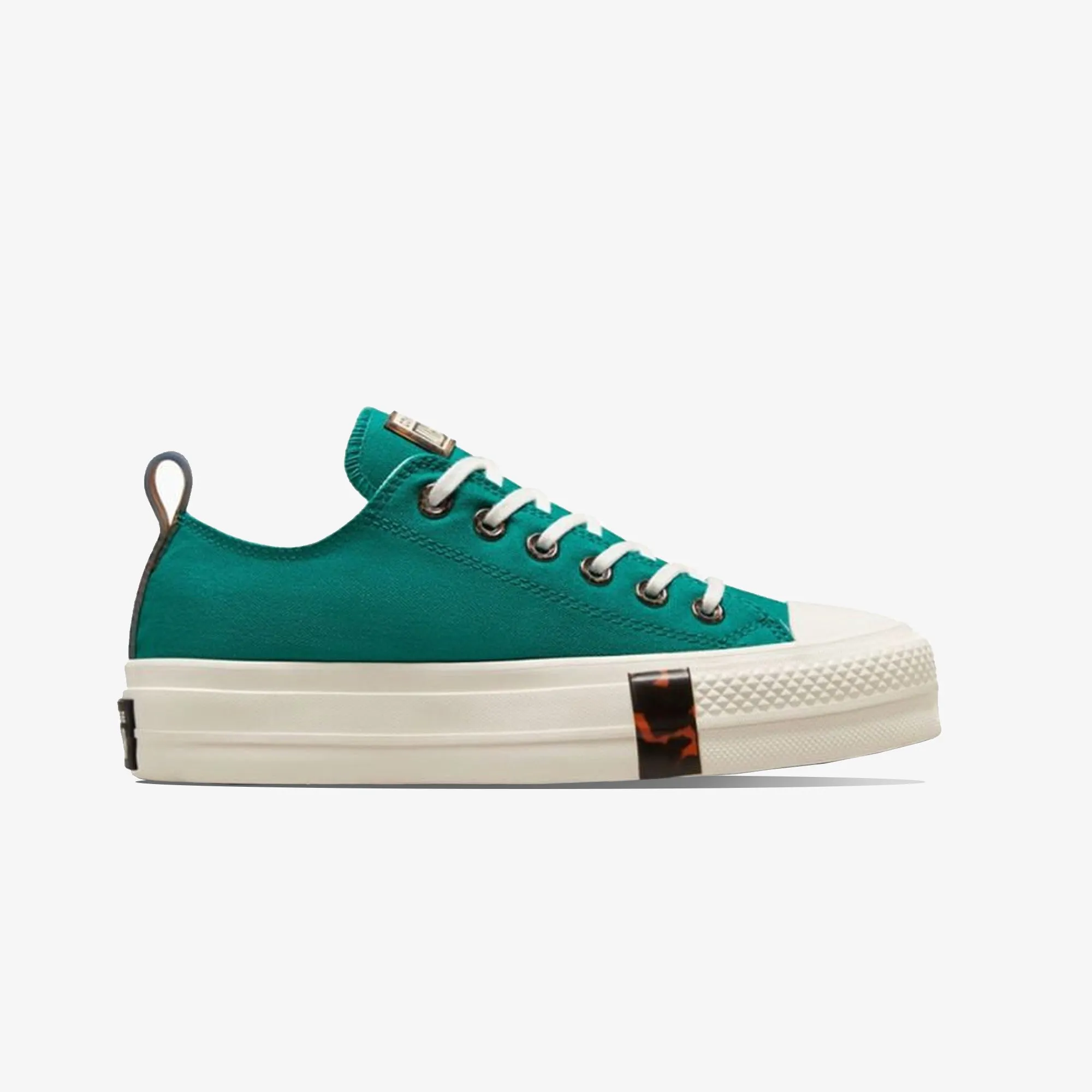 Converse | WMN'S CHUCK TAYLOR ALL STAR LIFT TORTOISE LOW TOP MAGIC  { MAGIC PEACOCK/EGRET/TAWNY OWL