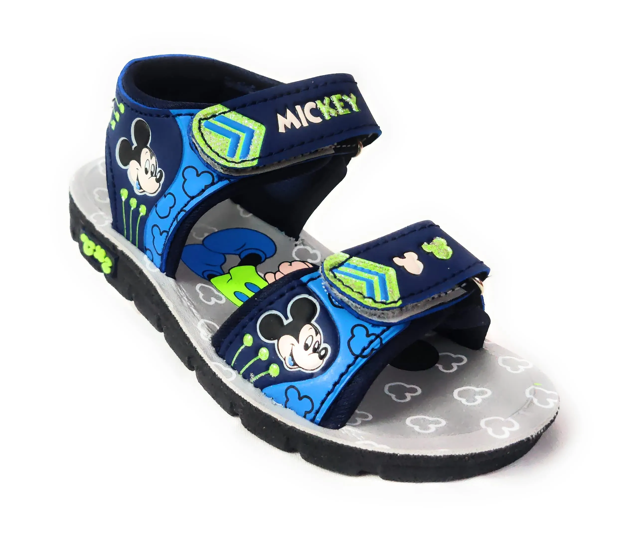 Coolz Kids Unisex Casual Fashion Sandals MK-1 for 2-5 Years (Navy Blue, 3_years)