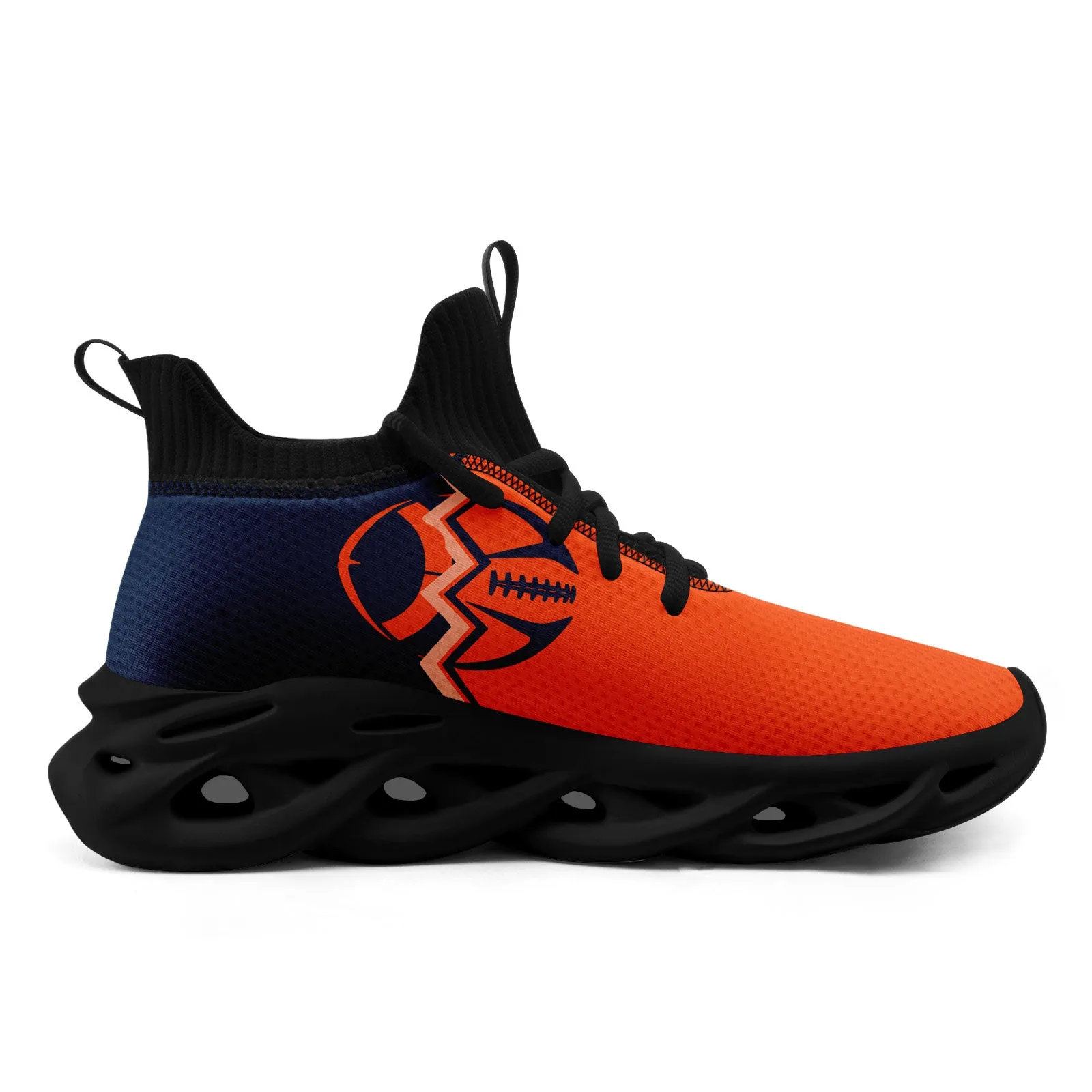 Custom Blue Orange Colorado MaxSoul Shoes and Hat Combo Offer Personalized Combo ZH-D028017-21