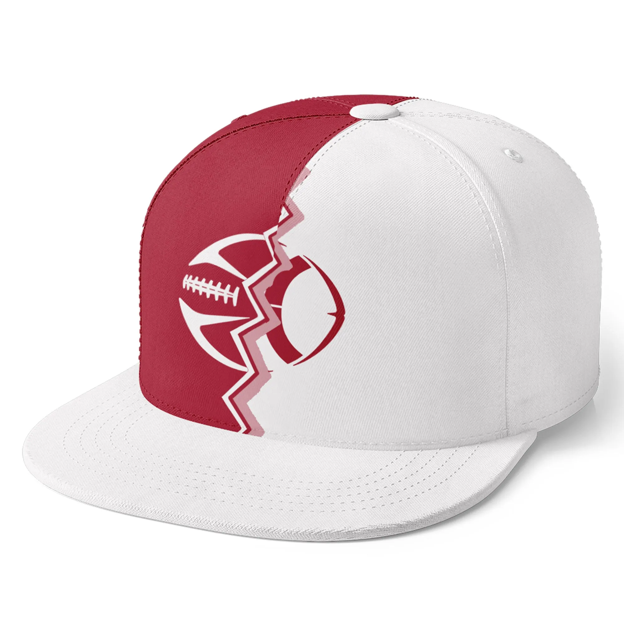 Custom White Red New York MaxSoul Shoes and Hat Combo Offer Personalized Combo ZH-D028017-11