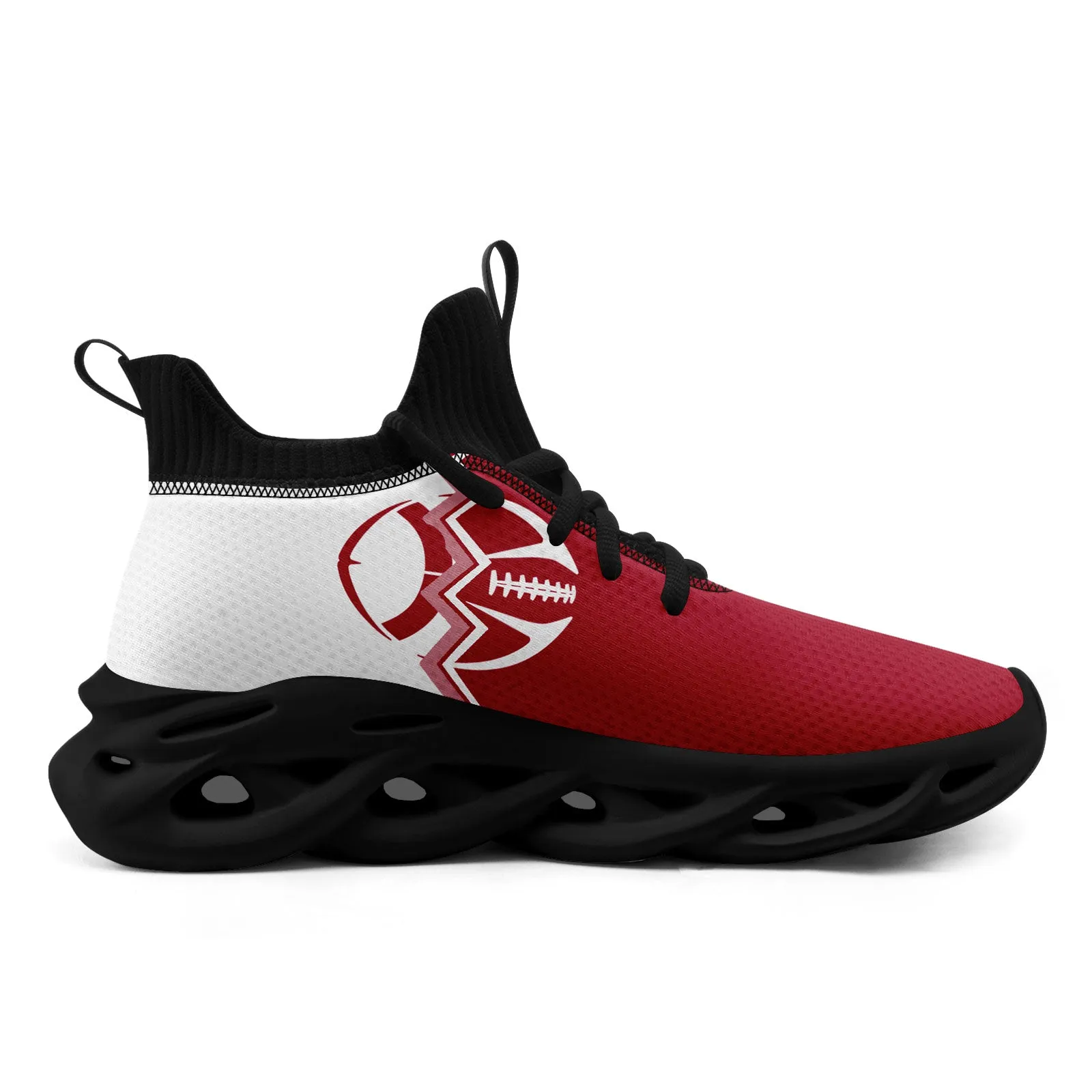 Custom White Red New York MaxSoul Shoes and Hat Combo Offer Personalized Combo ZH-D028017-11