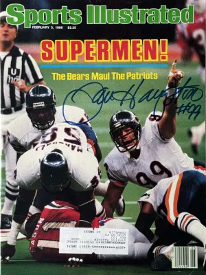 Dan Hampton Signed Sports Illustrated 2/3/1986 Issue (JSA)