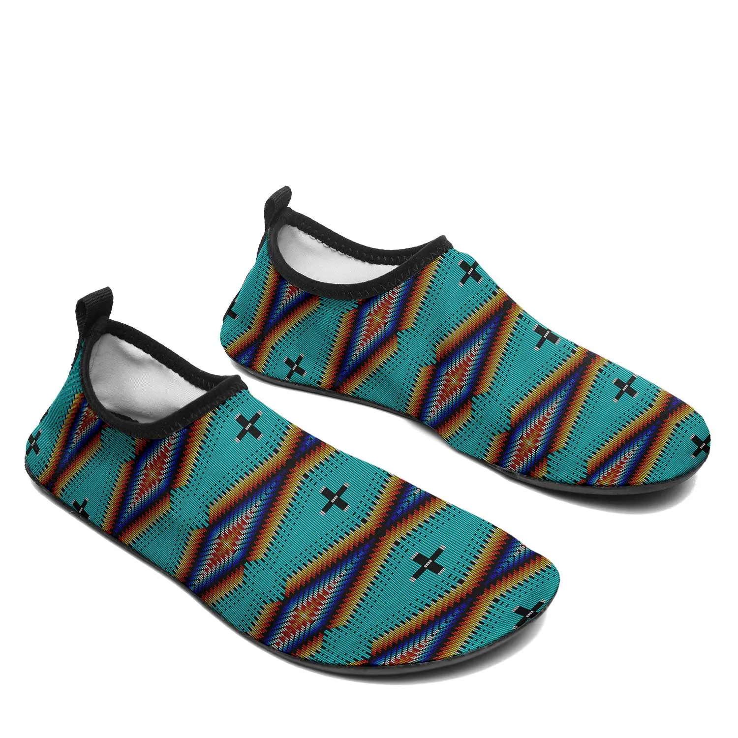 Diamond in the Bluff Turquoise Sockamoccs