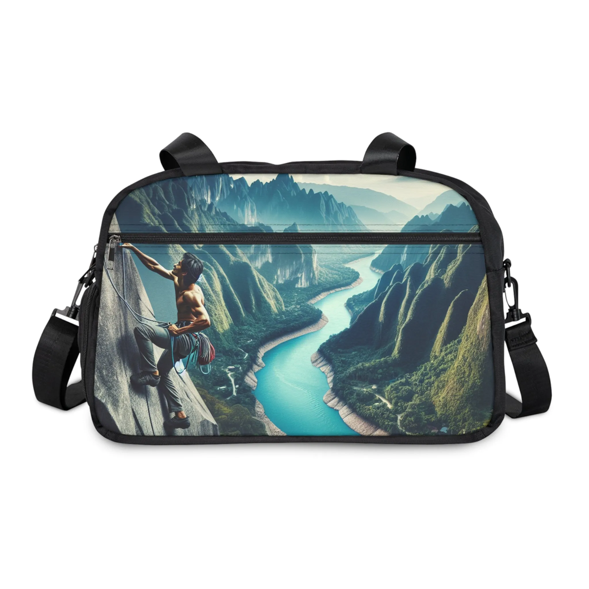 Epic Rock Climbing Fitness Handbag