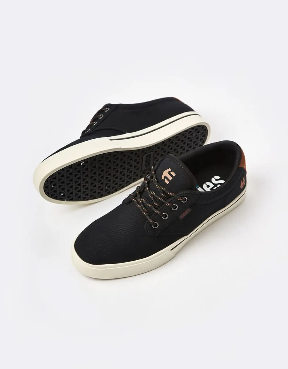 Etnies Jameson 2 Eco Skate Shoes - Black/Black/White