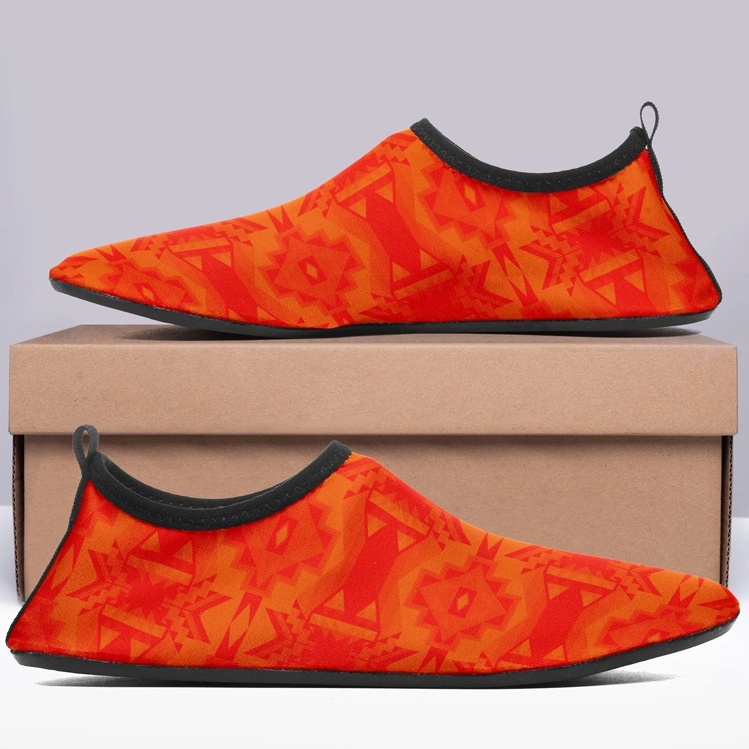 Fancy Orange Sockamoccs