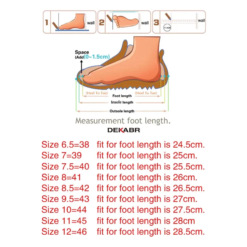 Fashion Genuine Leather Men Sandals Summer Shoes Lightweight Comfort Men Beach Sandals Leather Men Shoes Plus Size 38~46