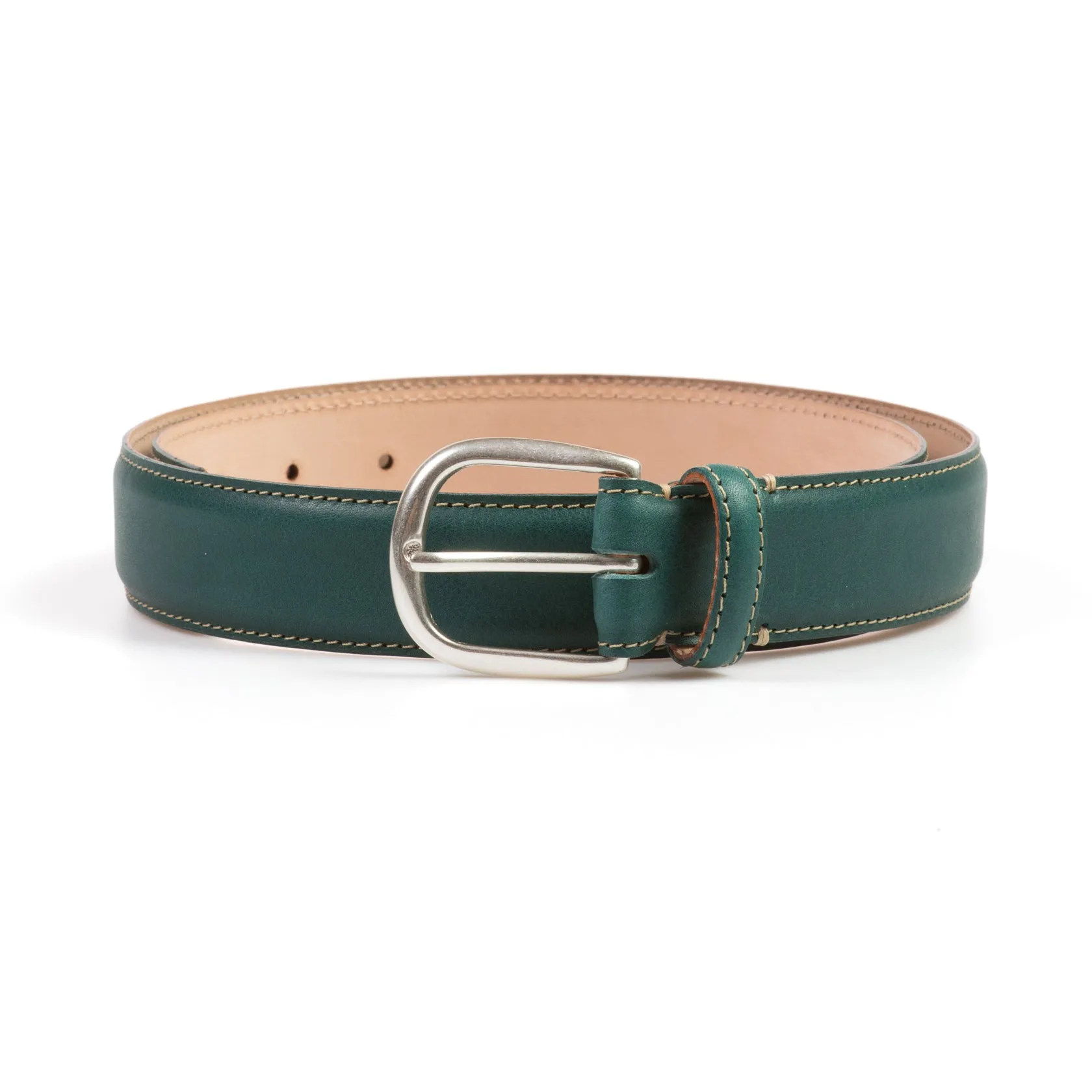 Feather Edge Belt - Teal Badalassi Minerva Box